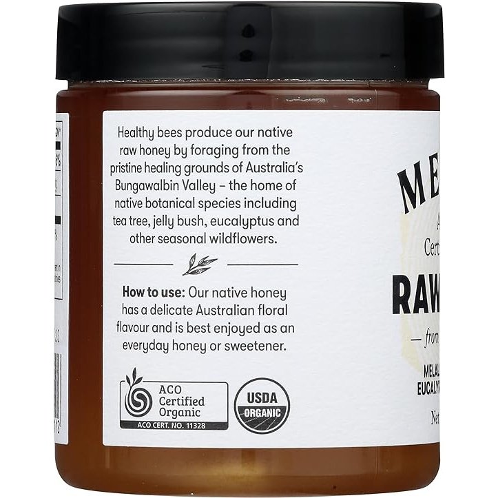 100% Organic Raw Wildflower Australian Honey