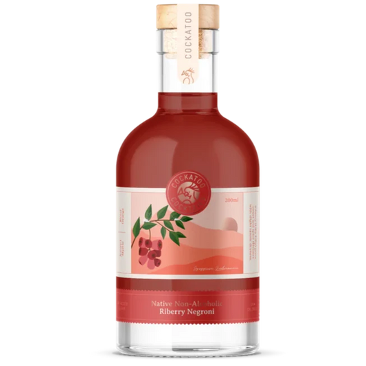 Non-alcoholic Riberry Negroni