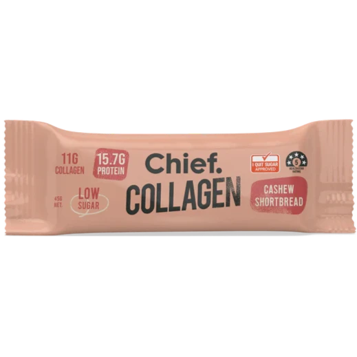 Collagen Protein Cashew Shortbread Bar