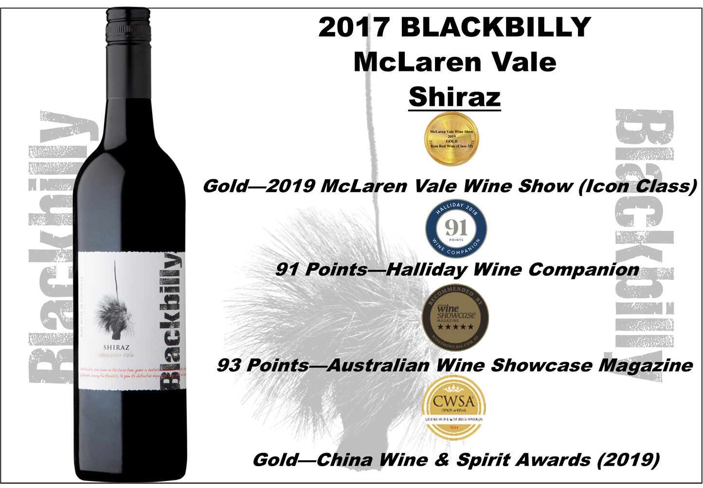 McLaren Vale Shiraz 2017