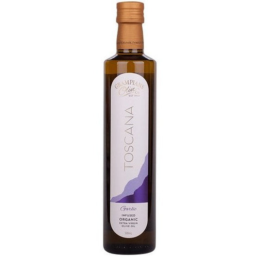 Garlic Infused Organic Evoo