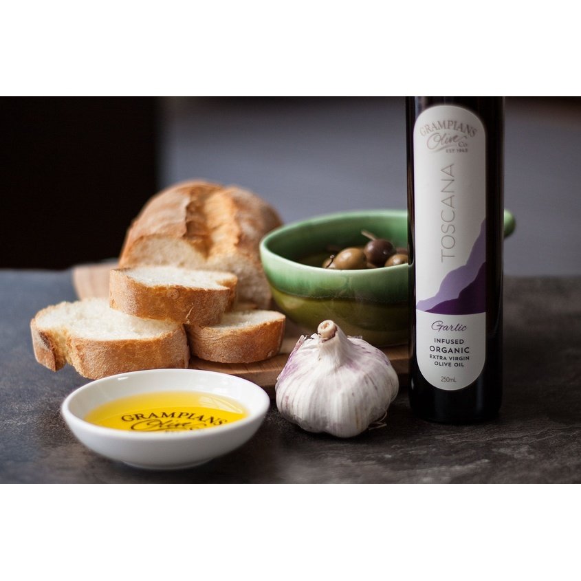 Garlic Infused Organic Evoo