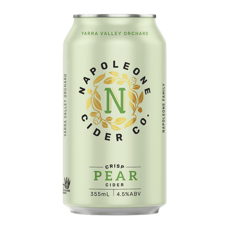 Pear Cider Cans