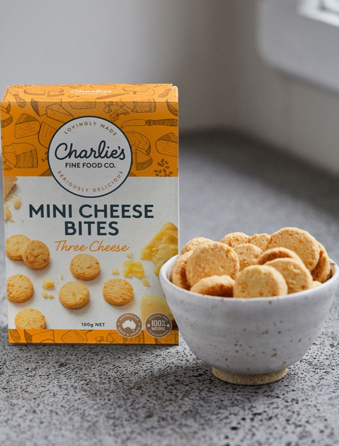 Three Cheese Mini Cheese Bites 100g