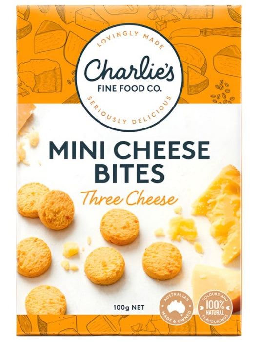 Three Cheese Mini Cheese Bites 100g